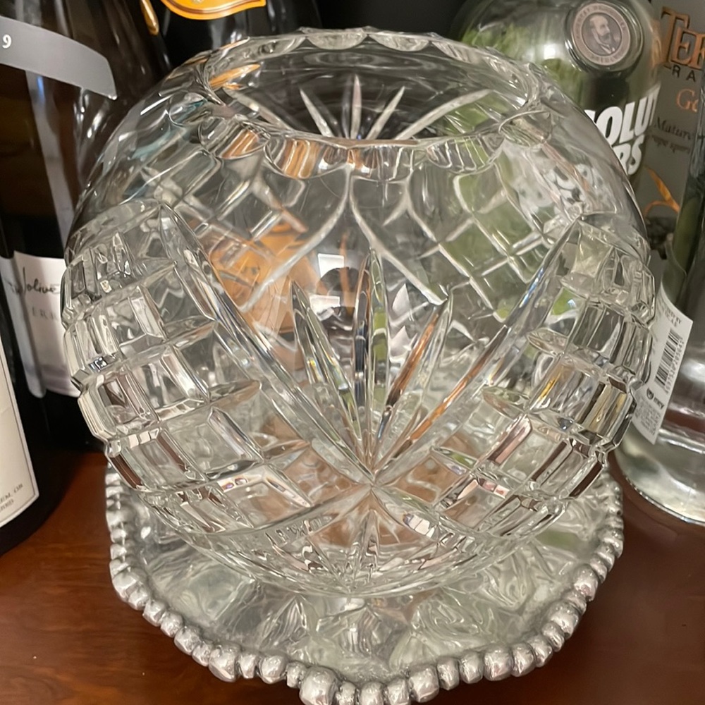 Crystal vase